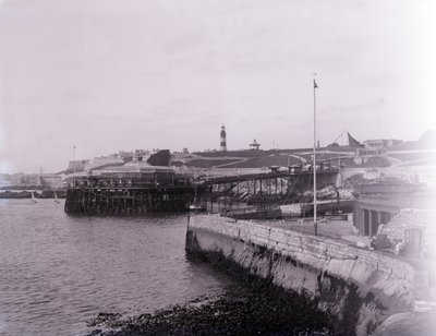 The Promenade Pier at Plymouth in Devon by Unbekannt