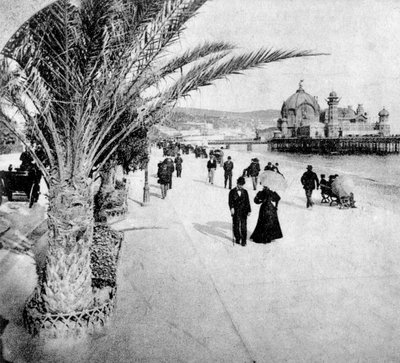 The Promenade des Anglais, Nice, France by Unbekannt