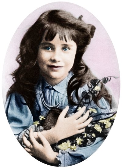 The Queen Mother at Seven Years Old, 1907-1937 by Unbekannt
