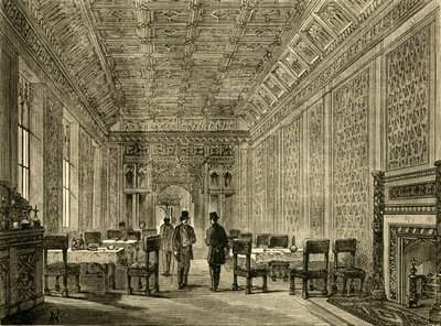The Refreshment-Room of the House of Lords, 1881 by Unbekannt