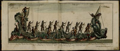The Regatta in Venice in Honor of Prince Edward, Duke of York by Unbekannt