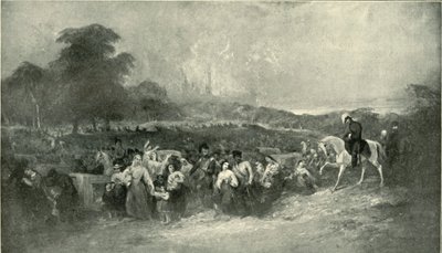 The Relief of Lucknow - Leading the Sufferers to the British Camp by Unbekannt