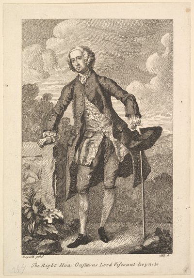 The Right Hon. Gustavus Lord Viscount Boyne by Unbekannt
