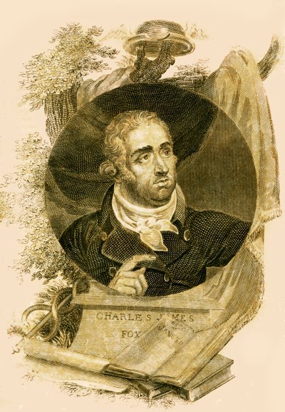 The Right Honorable Charles James Fox by Unbekannt