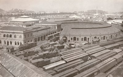 The Rio de Janeiro Terminus of the Central Railway of Brazil by Unbekannt