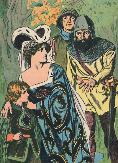 The Robbers Discover Queen Margaret and the Prince by Unbekannt