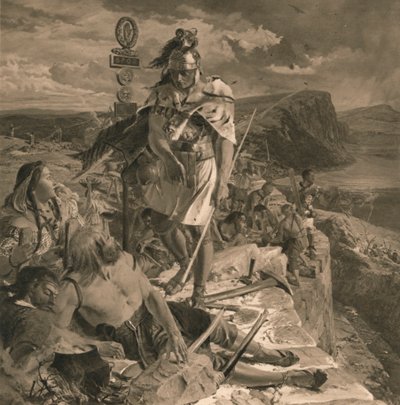 The Romans Cause a Wall to Be Built for the Protection of the South by Unbekannt
