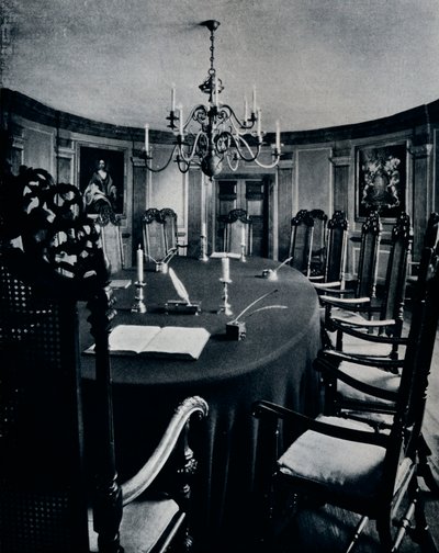 The Room in the Capitol Where The Executive Council Assembled by Unbekannt