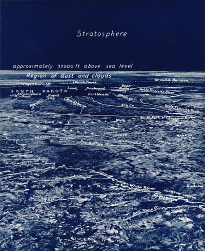 The Rotundity of the Earth From The Stratosphere, 1935 by Unbekannt