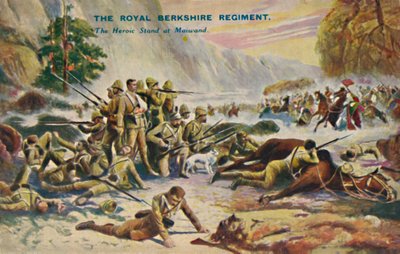 The Royal Berkshire Regiment. The Heroic Stand at Maiwand, 1880, 1939 by Unbekannt