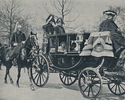 The Royal Couple Returning from the Abbey, 1923, 1937 by Unbekannt