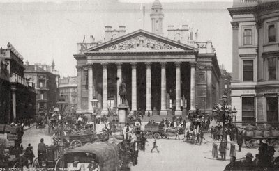 The Royal Exchange, London by Unbekannt