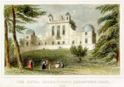 The Royal Greenwich Observatory, Flamsteed House, Greenwich Park, London by Unbekannt