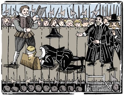 The Royal Martyrdom, from a ballad of 1648 by Unbekannt