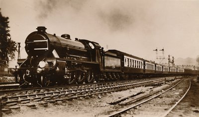 The S.R. Dover Boat Train, Hauled by Sir Gawain, a King Arthur Type Locomotive by Unbekannt