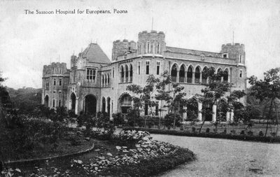 The Sassoon Hospital for Europeans, Pune Poona, India, early 20th century by Unbekannt