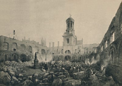 The Second Royal Exchange After the Fire in 1838, 1928 by Unbekannt