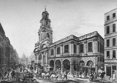 The Second Royal Exchange, South Front by Unbekannt