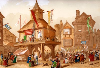 The Shakespeare Jubilee at Stratford-upon-Avon, c1850 by Unbekannt
