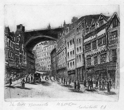 The Side, Newcastle Upon Tyne by Unbekannt