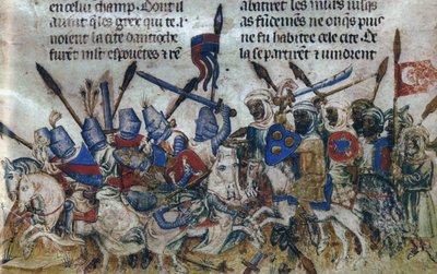 The Siege of Antioch during the First Crusade by Unbekannt