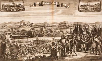 The Siege of Bonn, 1689 From: Schauplatz des Krieges by Unbekannt