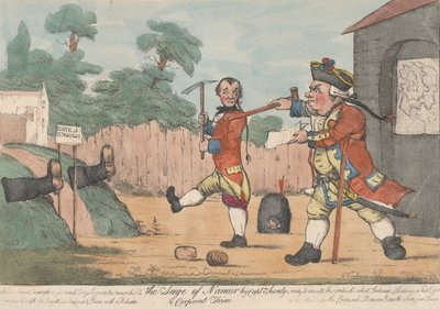 The Siege of Namur by Captain Shandy and Corporal Trim Tristram Shandy by Unbekannt