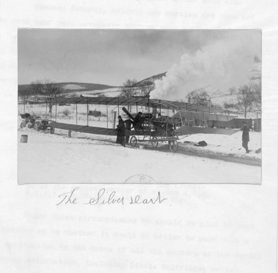 The Silver Dart AEA Drome No. 4 by Alexander Graham Bell by Unbekannt