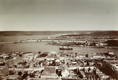 The South Bay and Cape Paul, Sevastopol, Crimea by Unbekannt