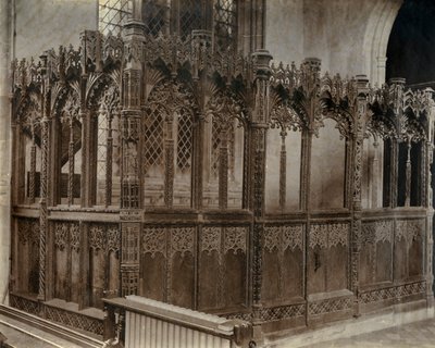 The Spring Chantry in the Church of St Peter and St Paul, Lavenham, Suffolk by Unbekannt