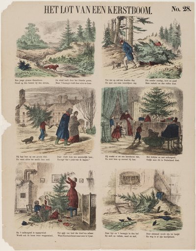 The Story of a Christmas Tree, Second Half of the 19th Century by Unbekannt