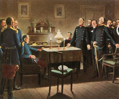 The Surrender at Sedan Castle, 2 September 1870 by Unbekannt