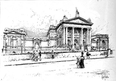 The Tate Gallery National Gallery of British Art by Unbekannt