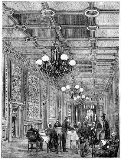 The Tea-Room, House of Commons, Westminster, London, 19th Century by Unbekannt