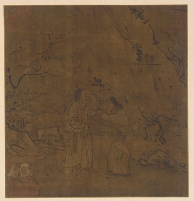 The Tearful Parting of Su Wu and Li Ling by Unbekannt