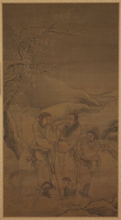 The Tearful Parting of Su Wu and Li Ling by Unbekannt