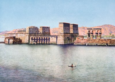 The Temple of Isis at Philae, Egypt, 20th century by Unbekannt