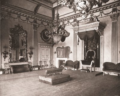 The Throne Room, Dublin Castle, Dublin, Ireland, 1894 by Unbekannt
