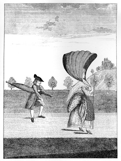 The Ton at Greenwich: A la festoon dans le park a Greenwich 1777 by Unbekannt