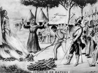 The Torment of Hatuey, 16th Century, 1920s by Unbekannt