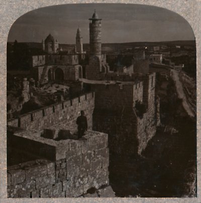 The Tower of David. The oldest portion of the Citadel by Unbekannt