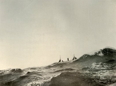 The Towing Steamer Koonya in a Heavy Sea by Unbekannt