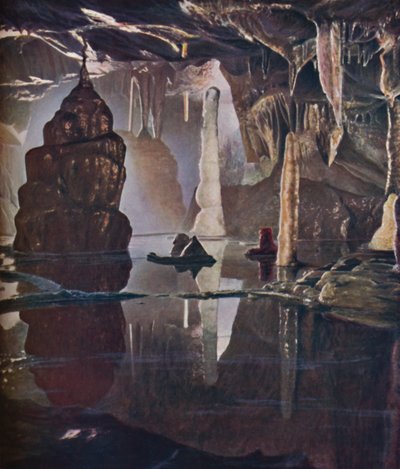 The Transformation Scene in Coxs Cave at Cheddar by Unbekannt