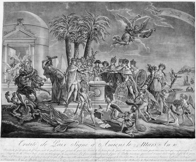 The Treaty of Amiens, March 25, 1802 by Unbekannt