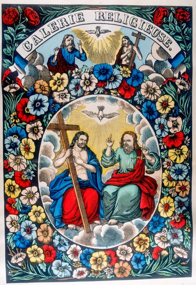 The Trinity: Father, Son and Holy Spirit by Unbekannt
