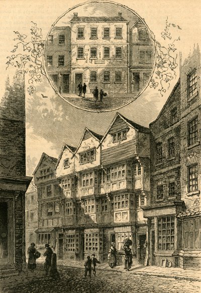 The Trumpet, Afterwards the Duke of York, Shire Lane, Elias Ashmole