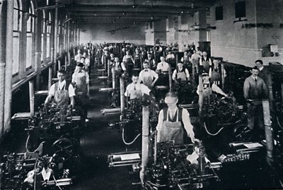 The U.S.A. Government Printing Office Also Operates 126 Casting Machines, 1916 by Unbekannt