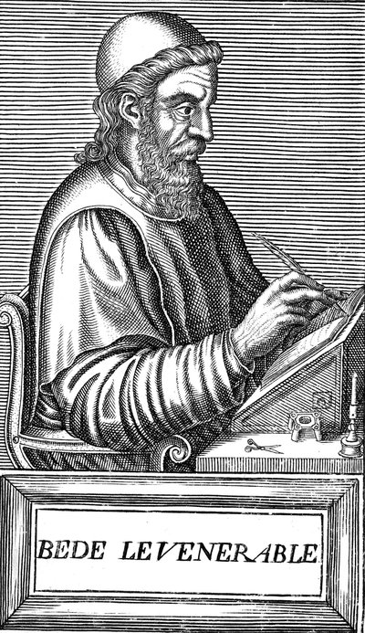 The Venerable Bede, Anglo-Saxon theologian, scholar and historian by Unbekannt