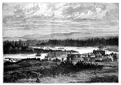 The Western Suburbs of Victoria, Vancouver Island, Canada, c1888 by Unbekannt