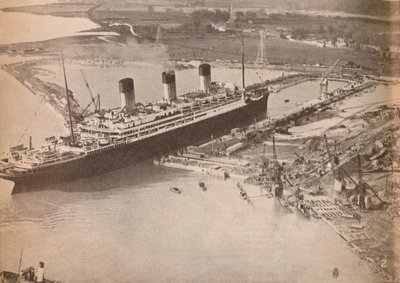 The White Star Liner Majestic Entering the World